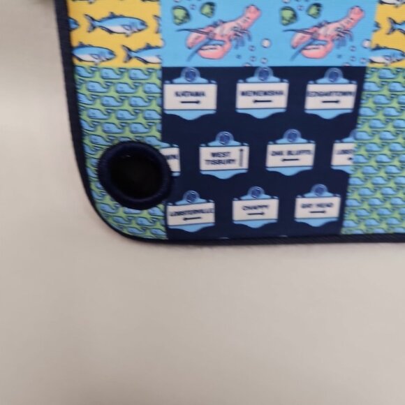 Vineyard Vines Patchwork Ipad Kindle Tablet Case Cover Travel Preppy Lobster - Picture 9 of 15